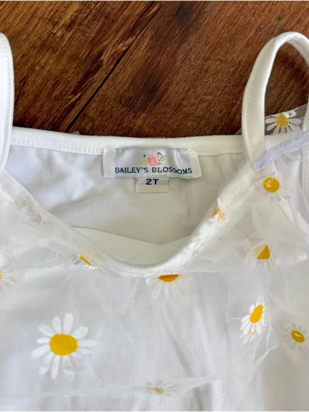 Bailey’s Blossoms Daisy Romper - 2T
